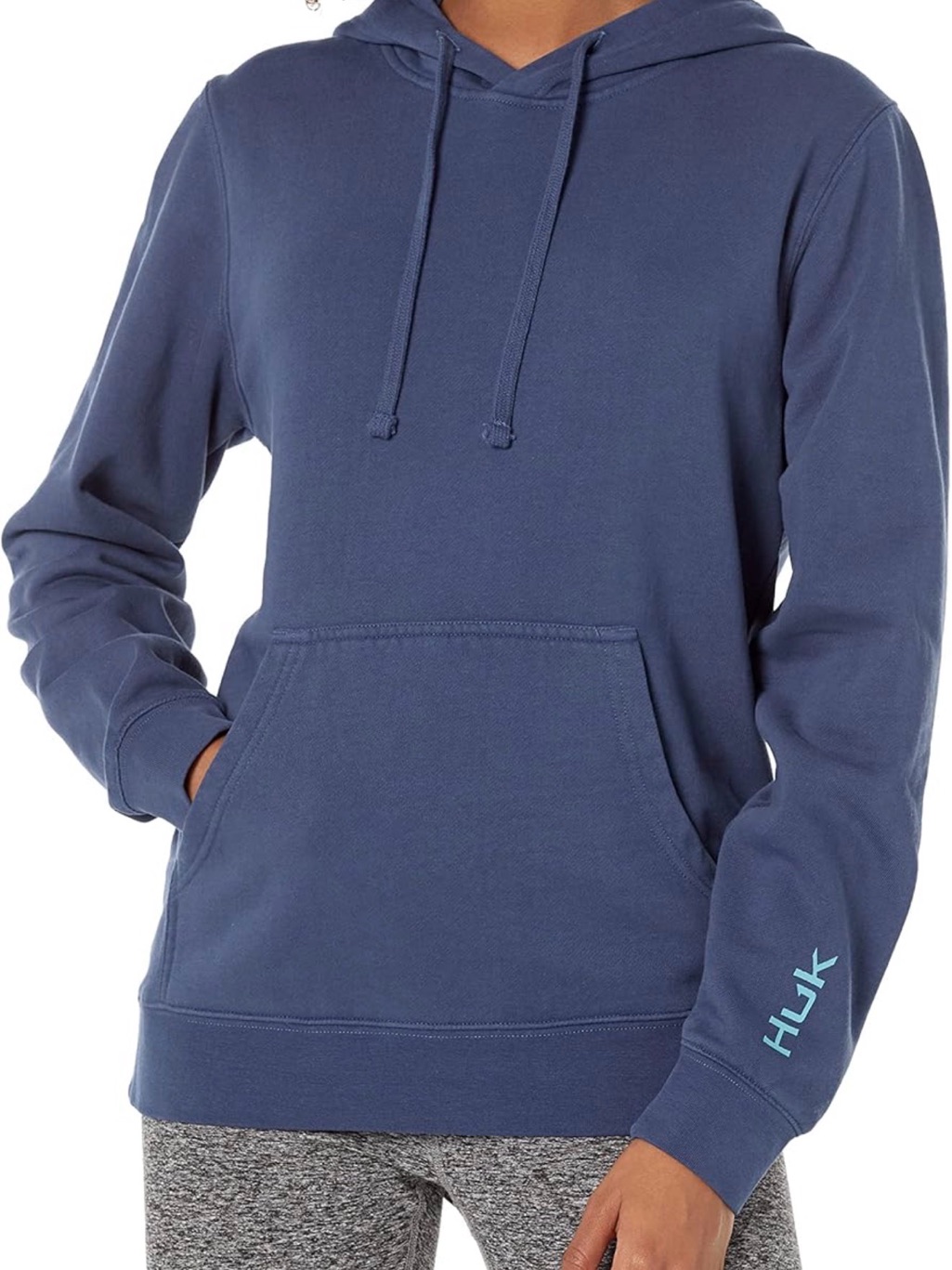Huk Women's Slate Blue Hooded Pullover